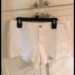 Lilly Pulitzer white shorts
